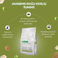 Nature's Protection Superior Care sausā barība bez graudiem jauniem mazo un mini šķirņu suņiem ar baltu apmatojumu, ar balto zivi