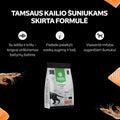 Nature's Protection Superior Care sausā barība ar lasi un rīsiem visu izmēru jauniem suņiem ar tumšu apmatojumu