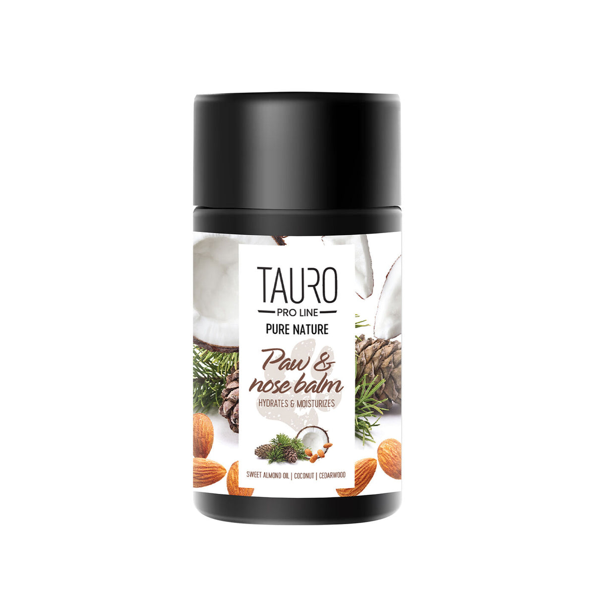 Tauro Pro Line Pure Nature Nose&Paw Balm Hydrates&Moisturizes, mitrinošs ķepu spilventiņu un deguna balzams suņiem un kaķiem 